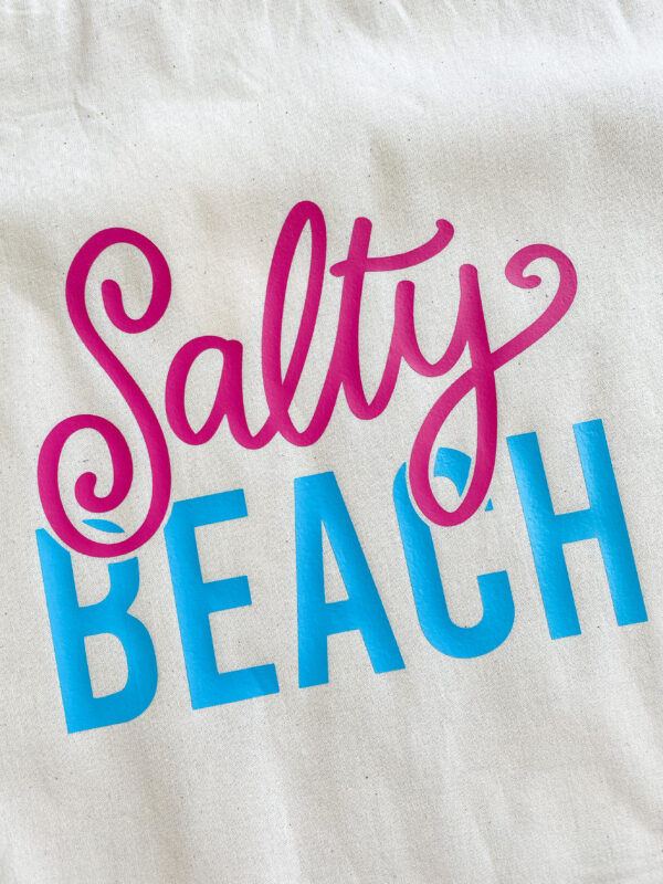 Einkaufstasche "Salty Beach" – Bild 3