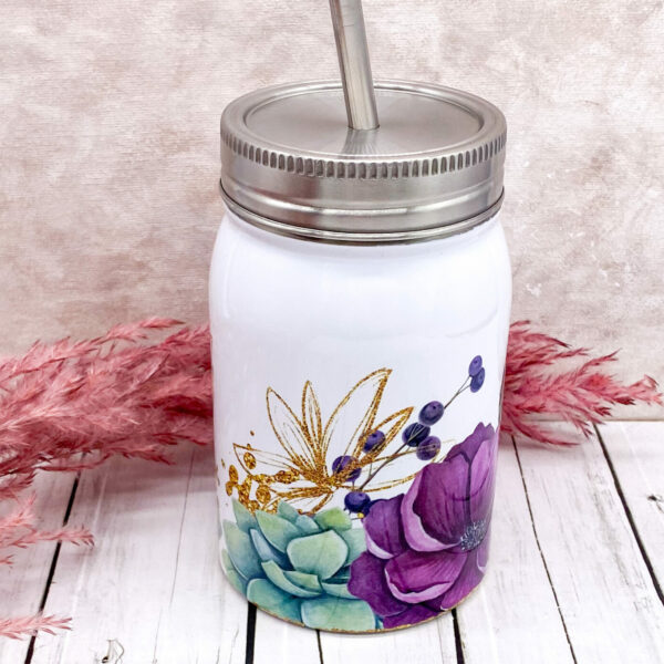 Mason Jar "Succulent"