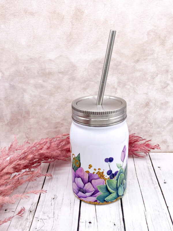 Mason Jar "Succulent" – Bild 3