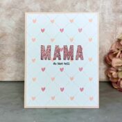 Karte zum Muttertag "Mama - du bist toll"