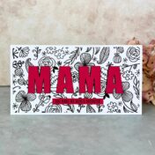 Karte zum Muttertag "Mama you make my world brighter"